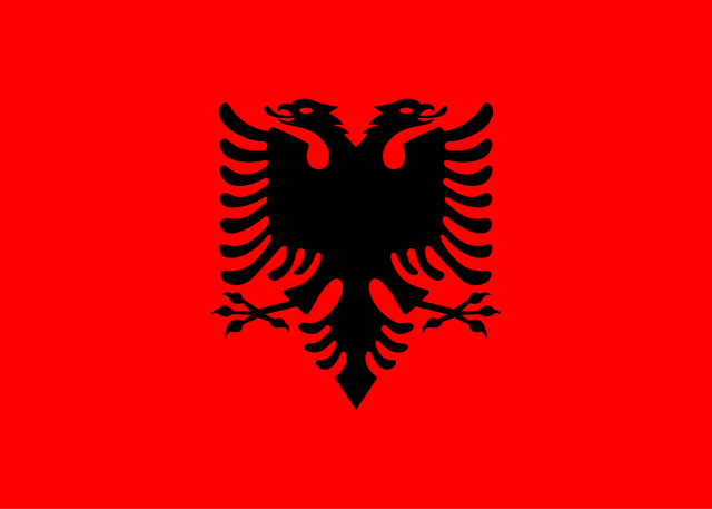 Bandera de Albania