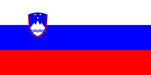 Bandera de Eslovenia