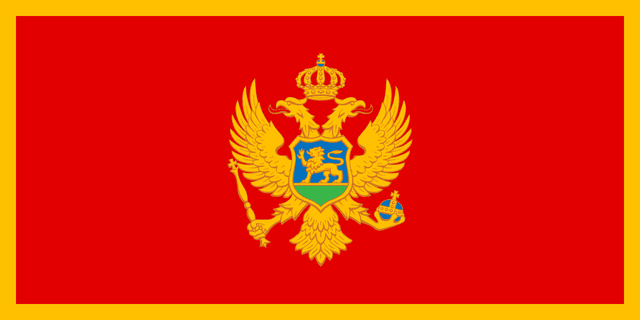 Bandera de Montenegro