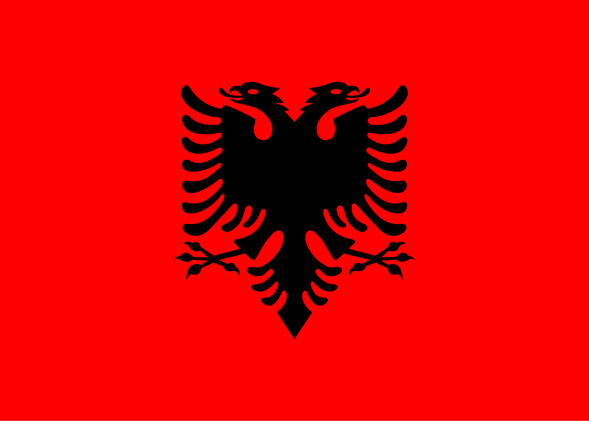 Bandera de Albania