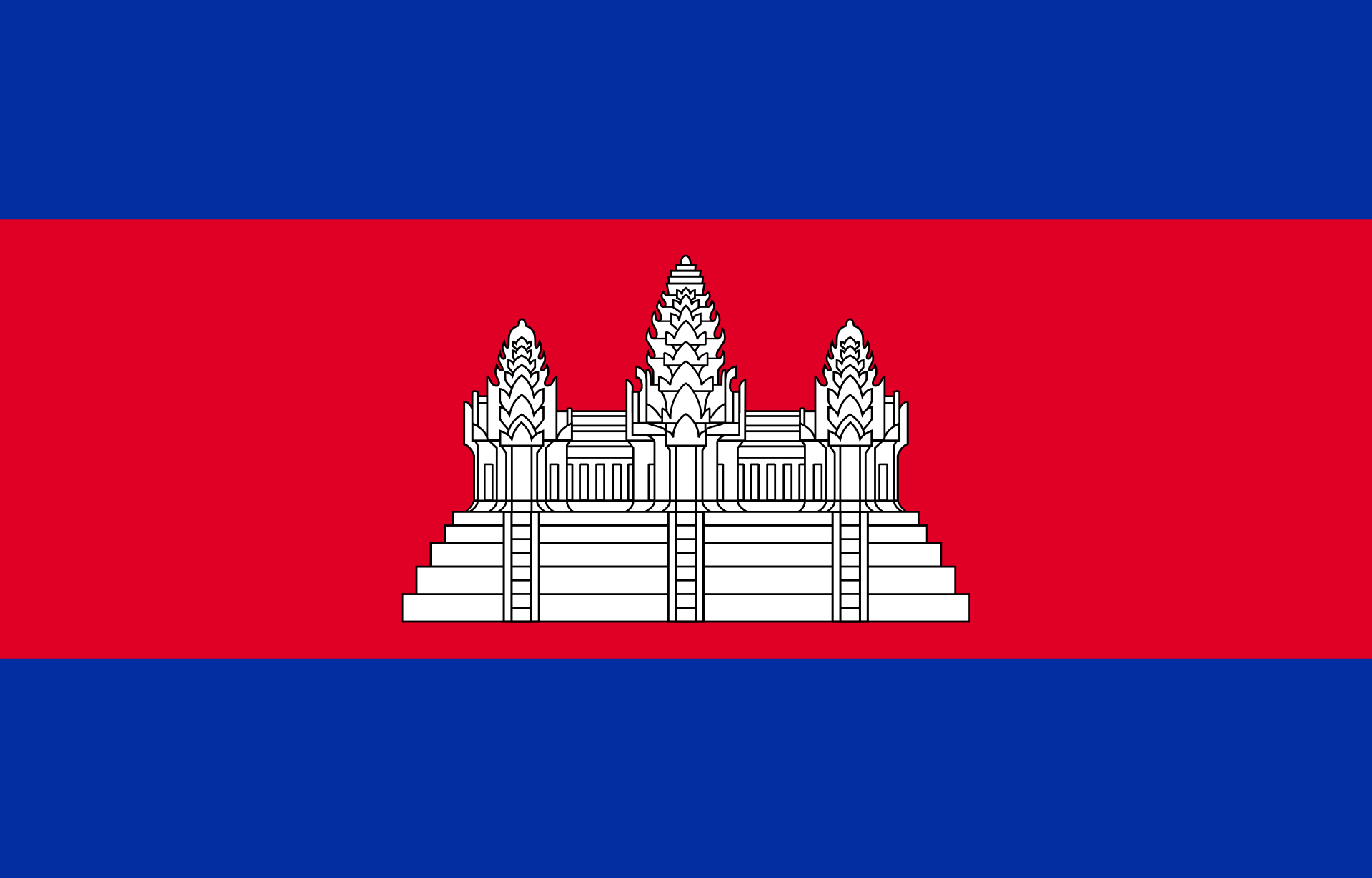 Bandera de Camboya