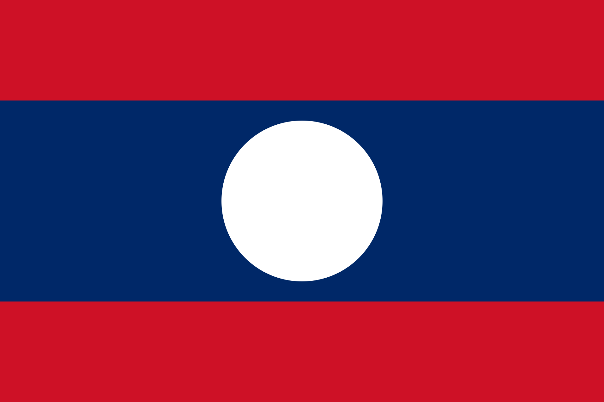 Bandera de Laos