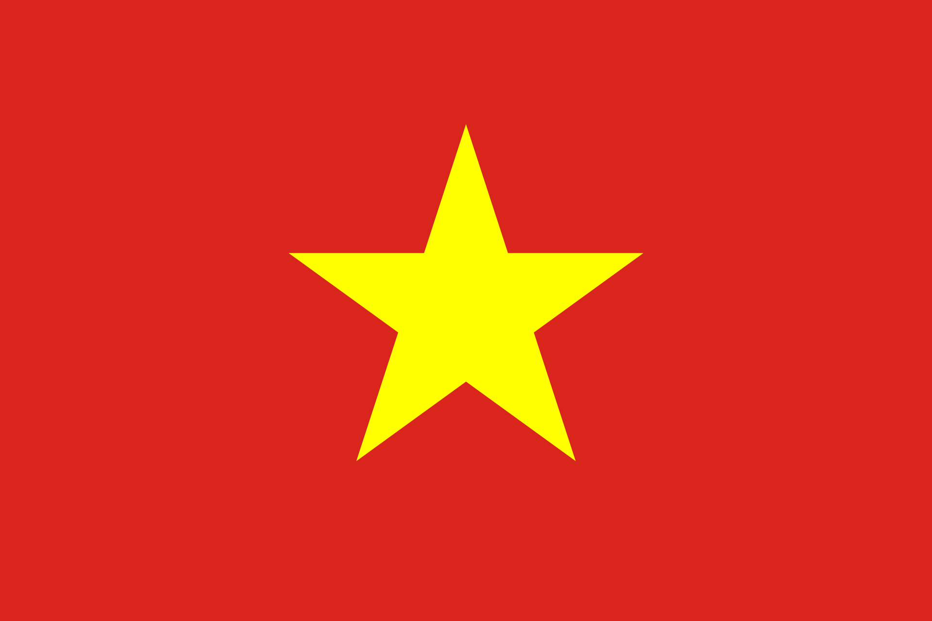 Bandera de Vietnam